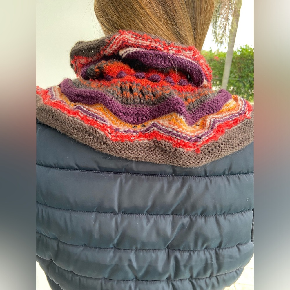 Guillaume de Mons scarf, Paris, made in France acrylic wool alpaca